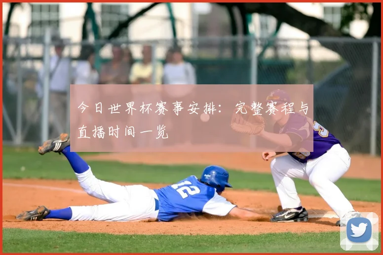 今日世界杯赛事安排：完整赛程与直播时间一览