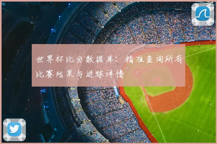 世界杯比分数据库:精准查询所有比赛结果与进球详情