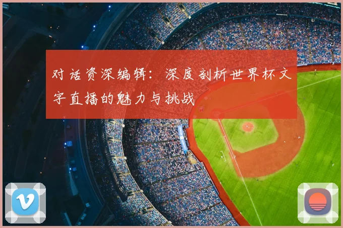 对话资深编辑:深度剖析世界杯文字直播的魅力与挑战