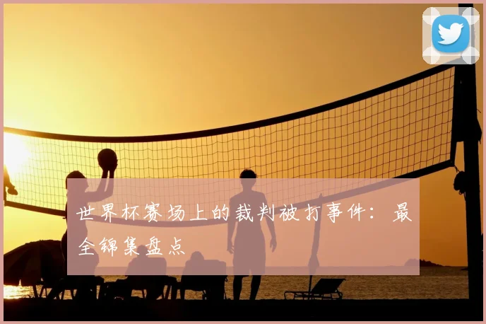 世界杯赛场上的裁判被打事件：最全锦集盘点